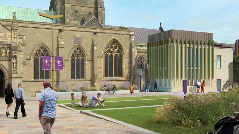 Richard III. Cathedral, Leicester (England)