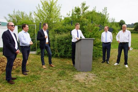 Spatenstich Firmenerweiterung ISO-Chemie GmbH
