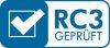 RC3 geprüft Abzeichen