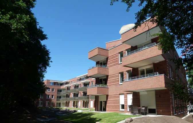 Apartment complex „Wohnen am Volkspark“, Hamburg (Germany)