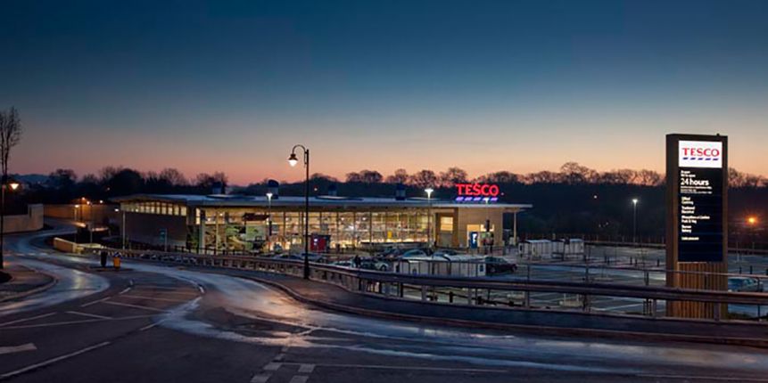 Tesco supermarket, Cefn Mawr (North Wales)