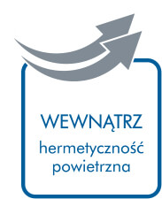 Innen: luftdicht