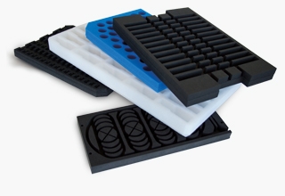 Foam inserts for cases and containers